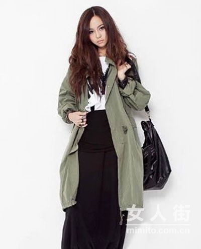 大牌风衣 早春情迷欧美风