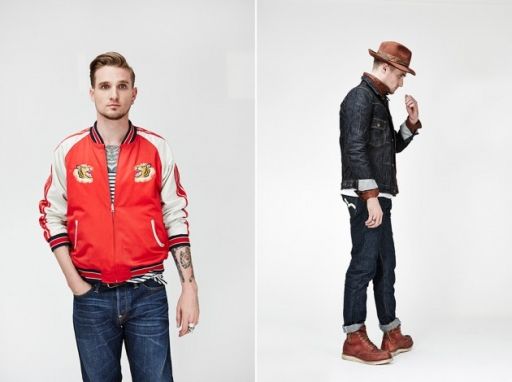 简洁的造型质感 Evisu 2014秋冬季度造型